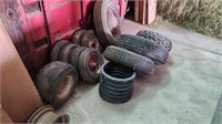 Lot of asst Tires