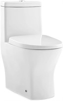 Swiss Madison Compact 24" Length One Piece Toilet