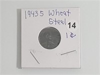 1943s Steel Lincoln Head Cent jhbx1014