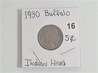 1930 Buffalo Nickel jhbx1016