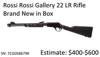 Rossi Rossi Gallery 22 LR Black Rifle