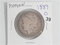 1889o Morgan dollar  jhbx1039