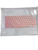 HARD CASE FOR MACBOOK PRO WITH PINK KEYBOARD COVER