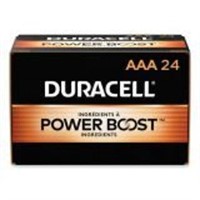 PACK OF DURACELL AAA BATTERIES 24 BATTERIES