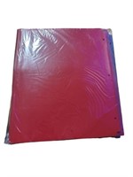 Comix plastic folder 6 pack assorted colors