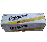PACK OF 12 SIZE C ENERGIZER INDUSTRIAL BATTERIES