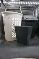 Garbage Cans & Clothes Basket