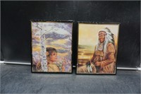 Pair of Native American Prints
