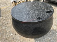 Barrel style outdoor decorative/table