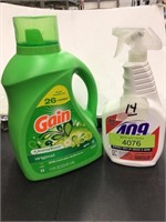 Multi surface cleaner, gain detergent