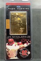 Mark McGuire 23KT Gold Foil Card Sealed