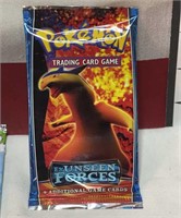 Pokemon EX Unseen Forces 9 Card Sealed Pack
