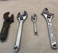 Adjustable Wrench lot