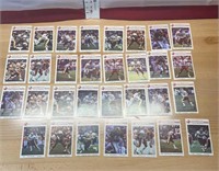 1985 Washington Redskins Trading Cards