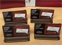4 Business Card Holders