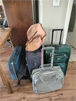 Assorted Luggage, Samsonite Hard Case