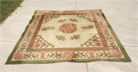 2 Wool Area Rugs from Taiwan, Wool Accent Rug