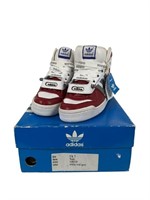NIB Adidas Noki White/Red/Gray Sneakers