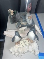Bird & Penguin Sculptures