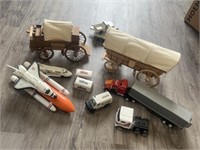 Covered Wagons, Space Shuttles, Semis