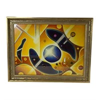 Abstract Print Signed Mack ‘93