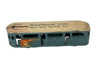 Vintage Cast Iron Greyhound Bus