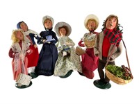 6 Byers Choice Carolers Figures