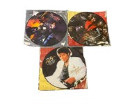3 Picture Disks - Purple Rain & Michael Jackson
