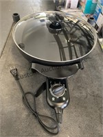 12-Inch Round Electric Skillet