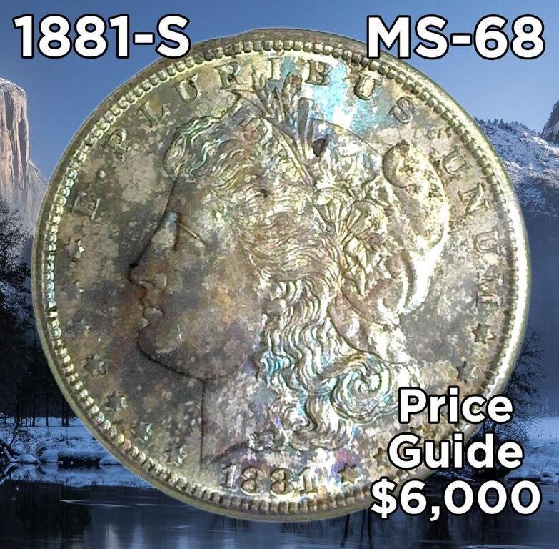 Great Morgans, Cents, World Coins, Silver Eagles & More