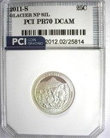 2011-S Sil Glacier Quarter PCI PR-70 DCAM