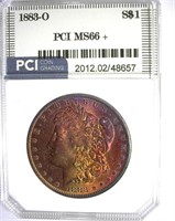 1883-O Morgan PCI MS-66+ Stunning Color
