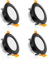 4-PACK YGS-TECH LED RECESSED DIMMABLE DOWNLIGHT