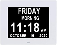 JAIHONDA 8" DIGITAL CALENDAR & DAY CLOCK