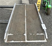 Aluminum Extendable Ramp - 4' to 8' Long x 2' Wide