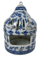 NANTUCKET Chinoiserie Porcelain Bird/ Lantern