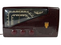 Vintage 1948 Zenith Bakelite Tube Radio