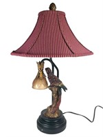 Parrot Dual Light Lamp W/ Shade