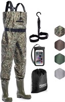 Foxelli Chest Waders – Camo Hunting Fishing Waders