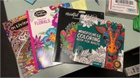 4 coloring books