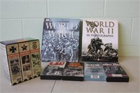 WWII Coffee Table Books & VHS