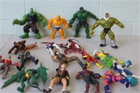 Action Figures including Marvel