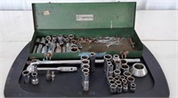 (2) Tool Boxes, Assorted Sockets, Socket Wrench,