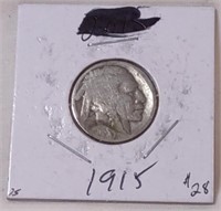 Good 1915 Buffalo Nickel