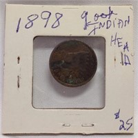 Good 1898 Indian Head Penny