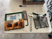 Crescent Wrench, Allen Wrenches, Tap/Die Set