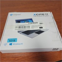 azpen Xcite11 11.6" windows 10 laptop