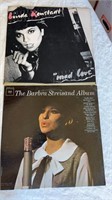 Ronstadt & Streisand 2 LP Lot