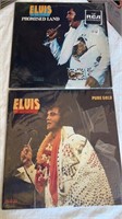 Elvis Pure Gold & Promised Land 2 LP Lot