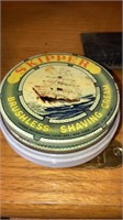 Antique Skipper shaving cream jar
